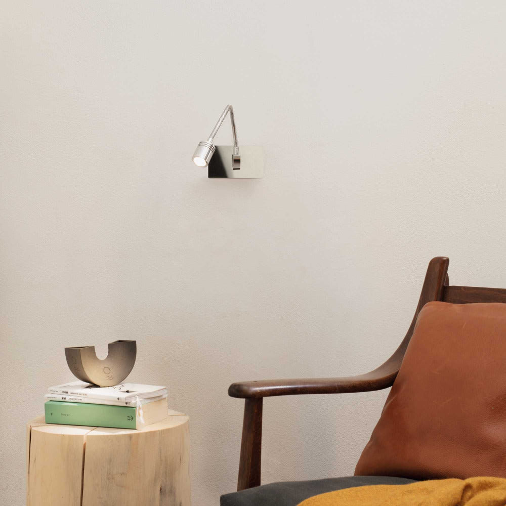 Buy Bedside Reading Lights Australia Dynamo Ap Bedside Reading Light Metal 4000K - 1213