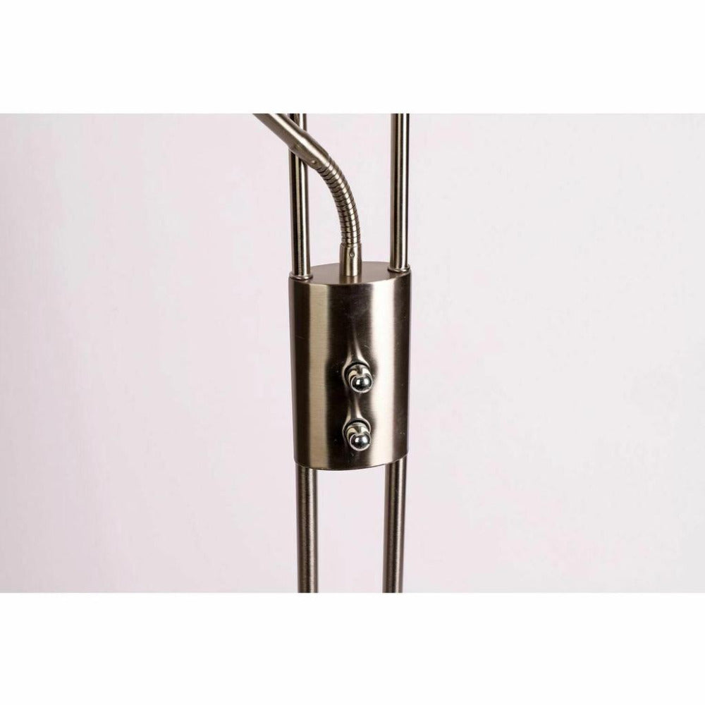 Buy Mother & Child Floor Lamps Australia Reed LED Mother & Child Floor Lamp - Satin Chrome - LL-LED-01SC