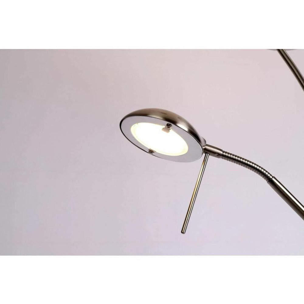 Buy Mother & Child Floor Lamps Australia Reed LED Mother & Child Floor Lamp - Satin Chrome - LL-LED-01SC