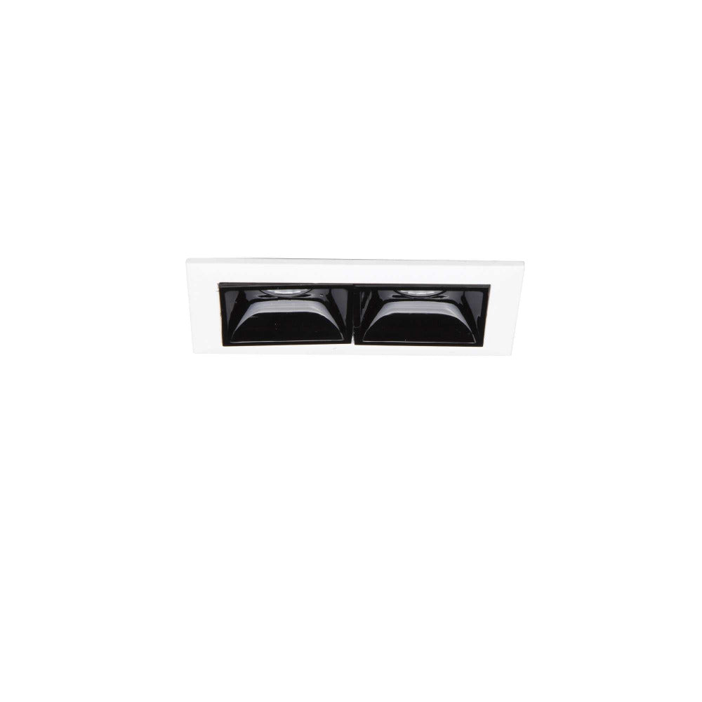 Buy Recessed LED Downlights Australia Lika Fi Trim Recessed LED Down 2 Lights White Aluminum 3000K - 206196