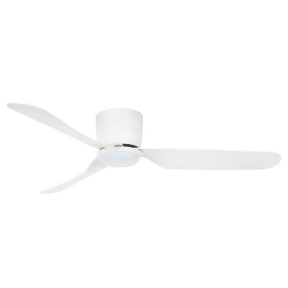 Buy DC Ceiling Fans With Light Australia PRESTON DC Ceiling Fan 48" Matt White LED Light Matt White - 22089/05