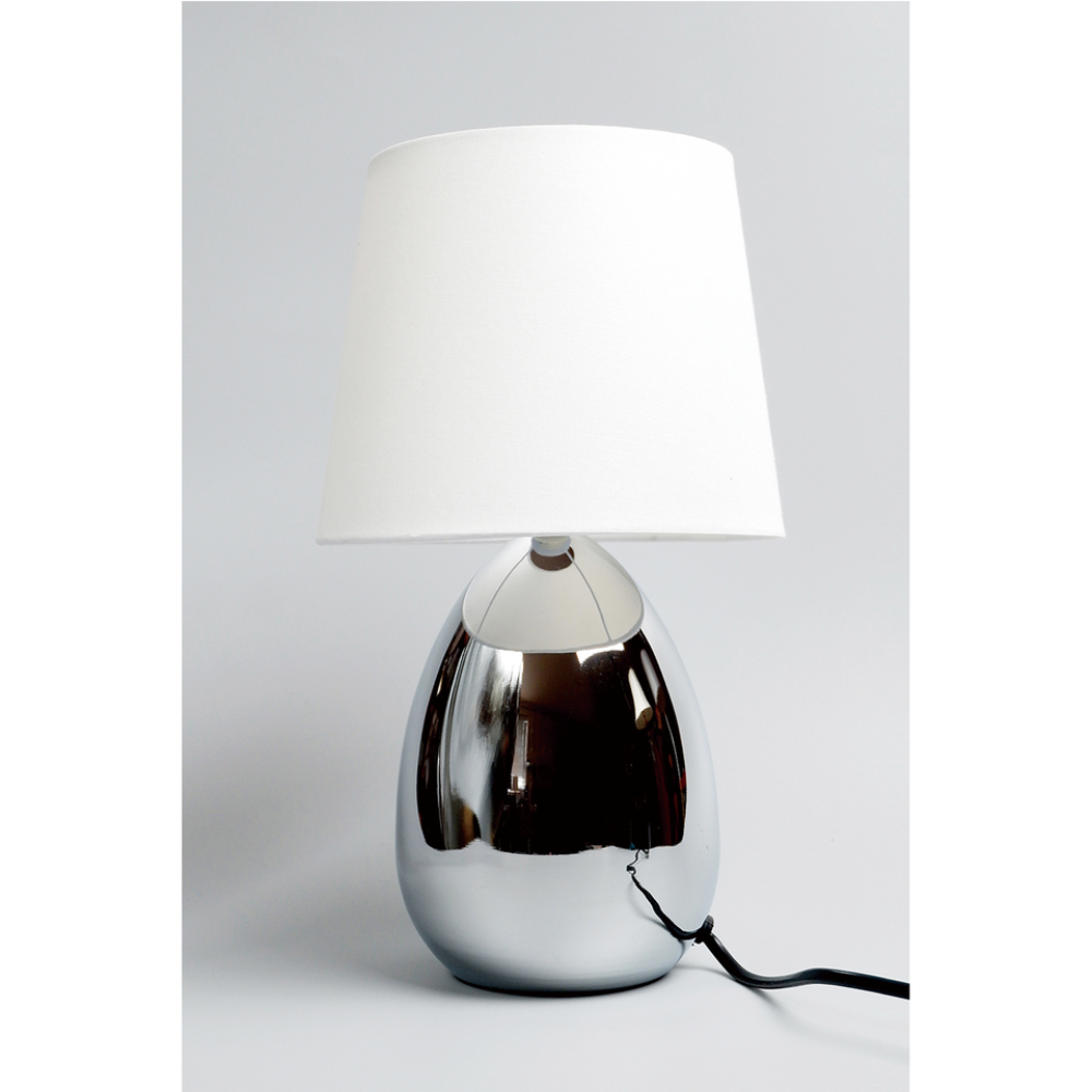 Buy Table Lamps Australia Libby Touch Table Lamp in Chrome/White Shade - LL-14-0067CH