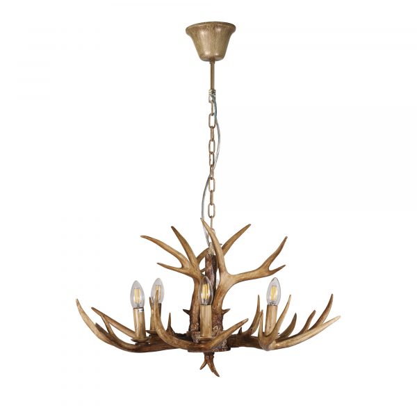 Buy Chandeliers Australia Hyort Chandelier 6 Lights Natural Resin - OL65272/6