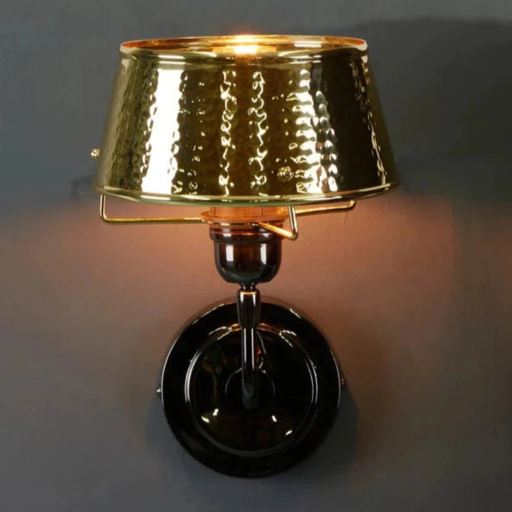 Buy Wall Sconce Australia Jacobsen Wall Sconce Light Gold Iron - ZAF11134