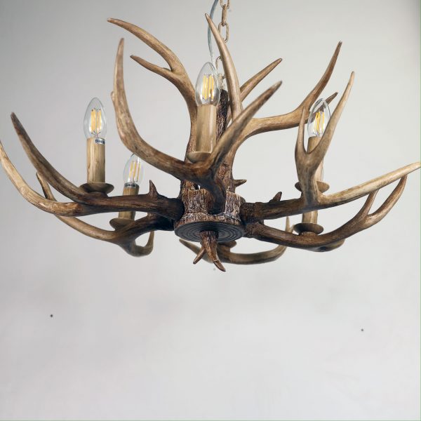 Buy Chandeliers Australia Hyort Chandelier 6 Lights Natural Resin - OL65272/6