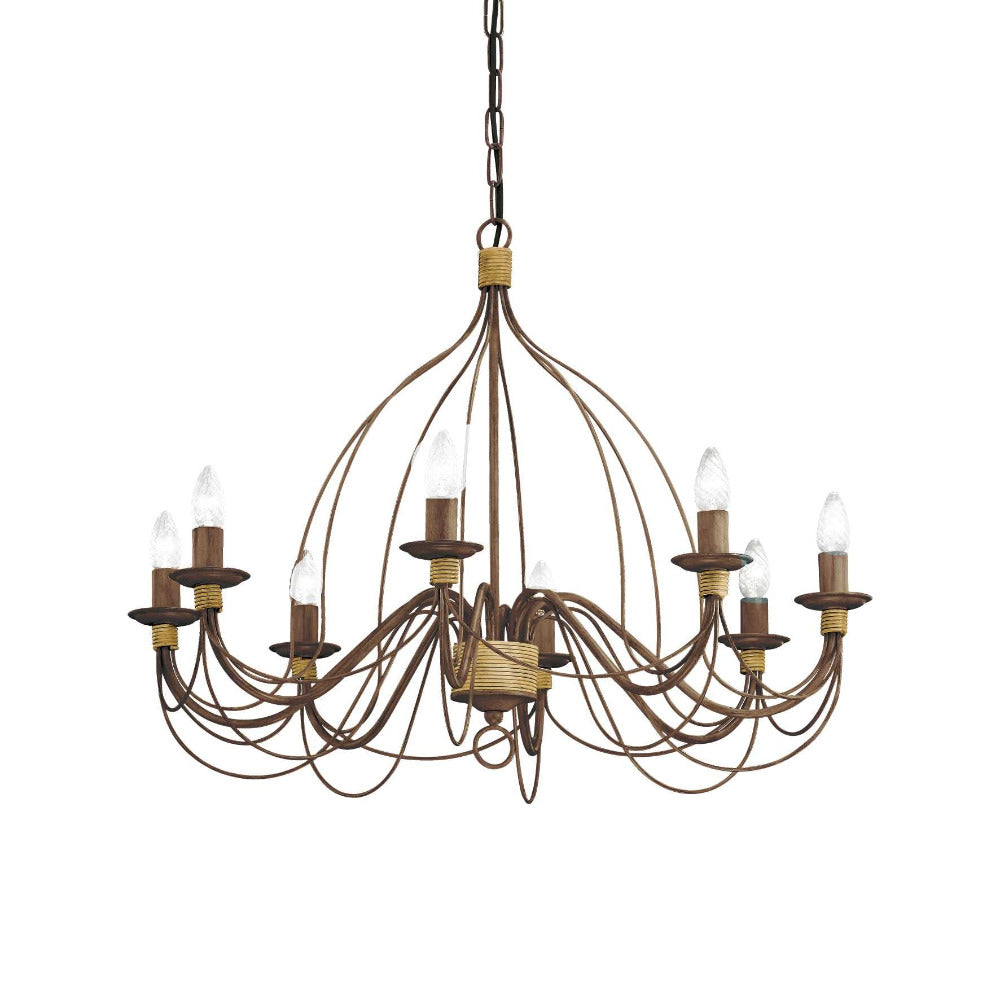 Buy Chandeliers Australia Corte Sp8 Chandelier 8 Lights Metal - 00589
