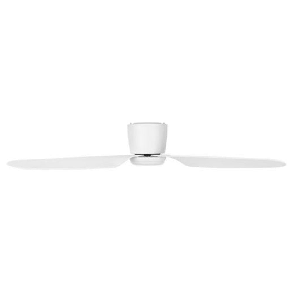 Buy DC Ceiling Fans With Light Australia PRESTON DC Ceiling Fan 48" Matt White LED Light Matt White - 22089/05
