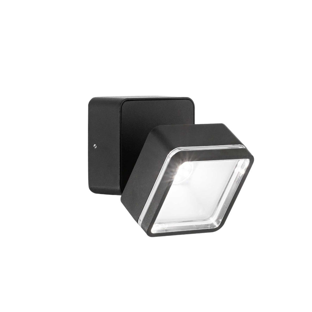 Buy Exterior Wall Lights Australia Omega Ap Square Exterior Wall Light Aluminum 4000K - 285535