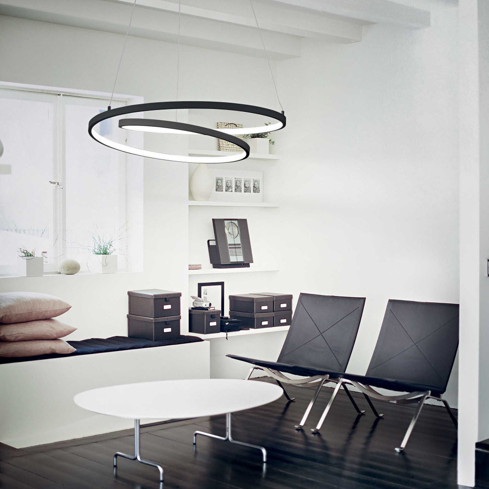 Buy LED Pendants Australia Oz Sp LED Pendant W600mm Metal 3000K / Dali - 3045