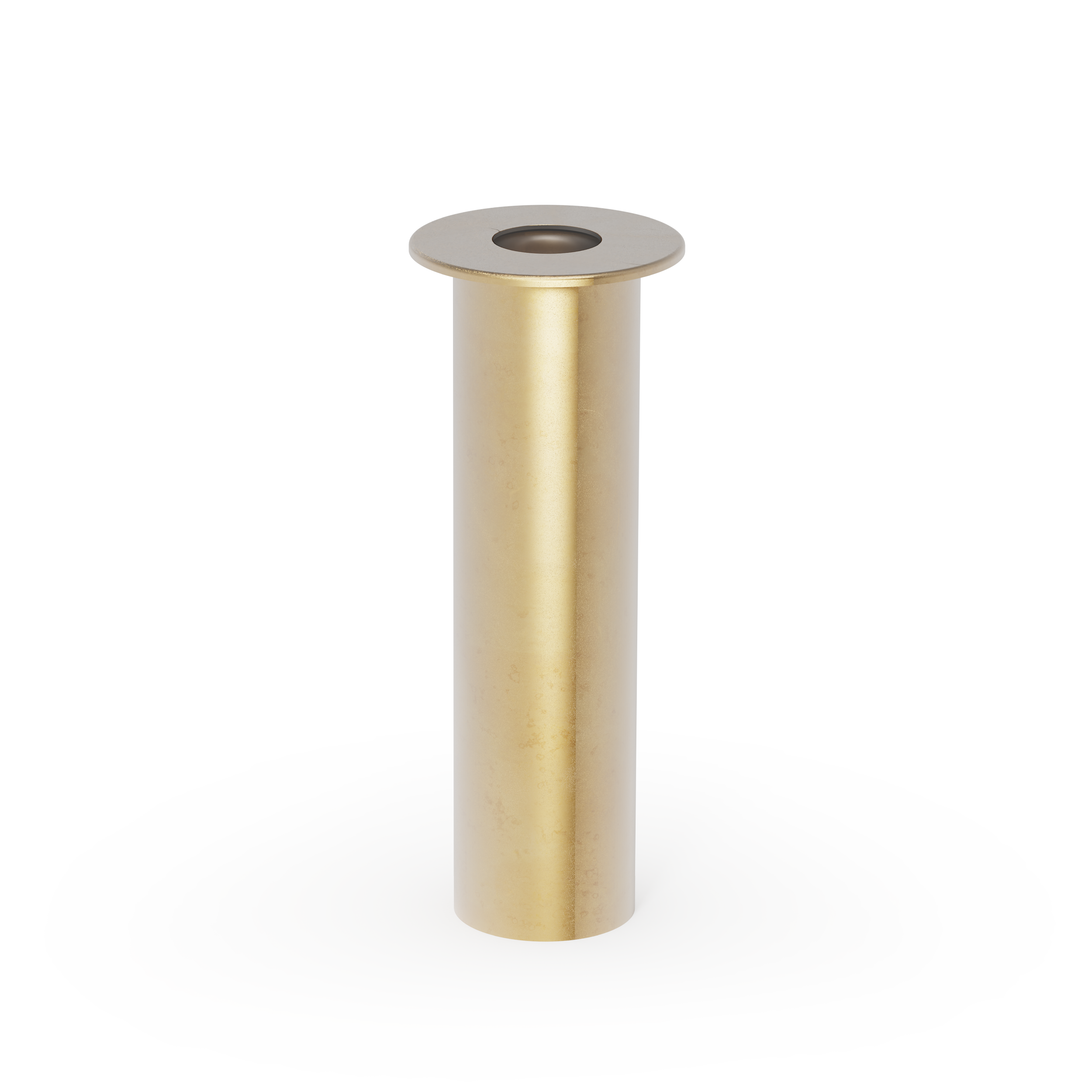 Buy Deck Lights Australia Lumena Deck Light 24V DC W25mm Natural Brass - AQL-151-B6-B002