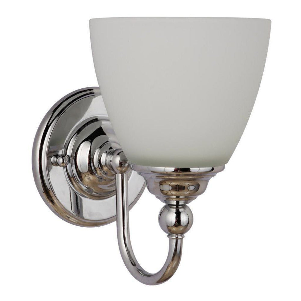 Buy Bathroom Vanity Lights Australia Nova 1 Light Wall Light Chrome - 1001375