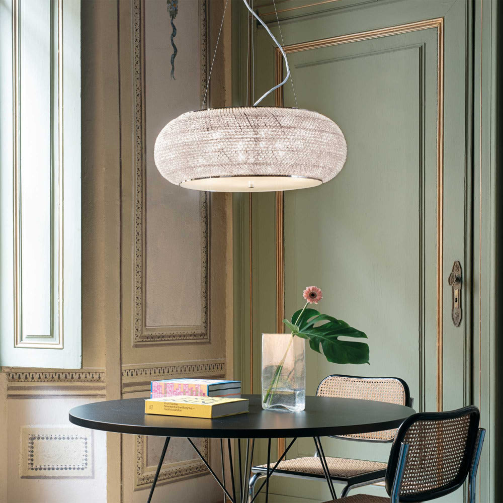Buy Pendant Lights Australia Pasha' Sp14 Pendant 14 Lights Crystal - 1649