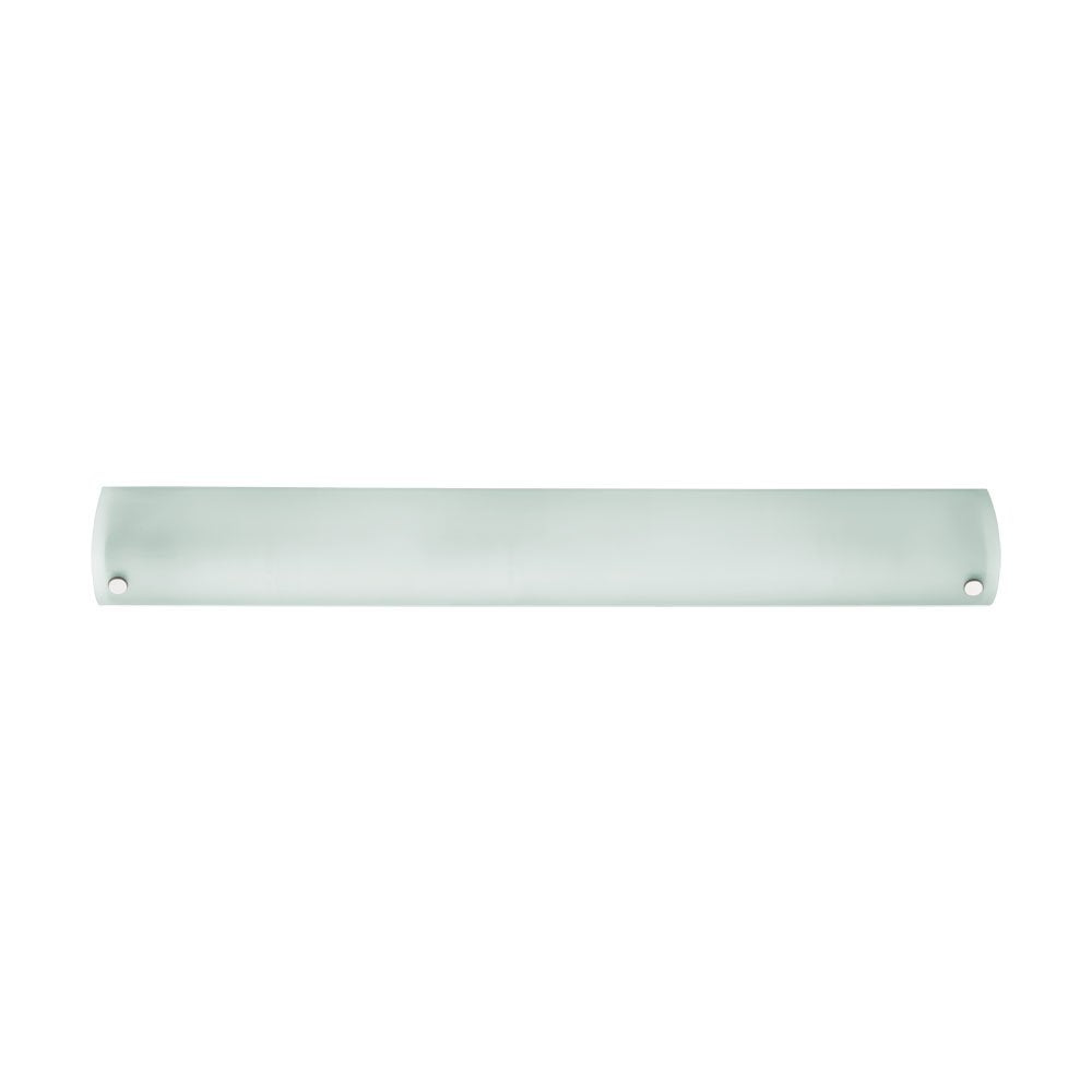 Buy Bathroom Vanity Lights Australia Mono 3 Light Wall Light Chrome & White 590mm - 85339