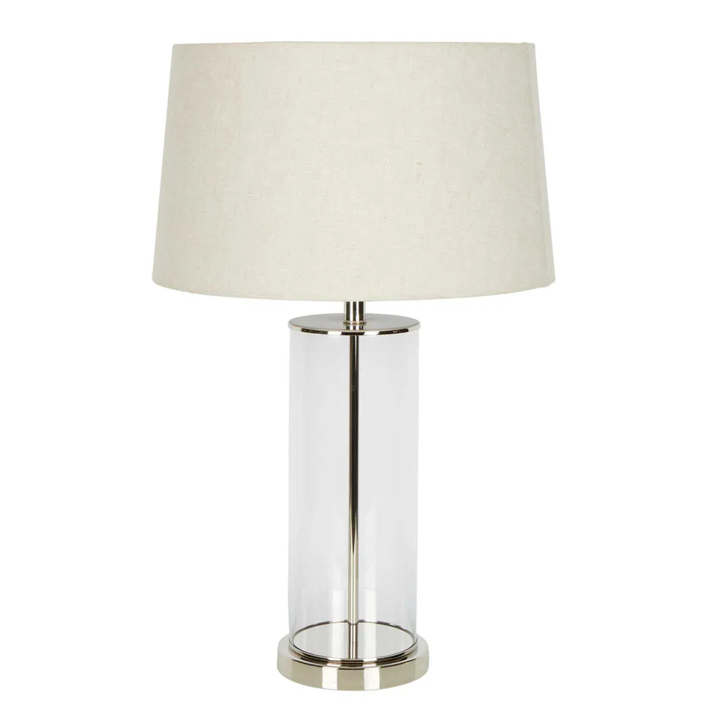 Buy Table Lamps Australia Iris Table Lamp Nickel Metal - ELDAN20134B4