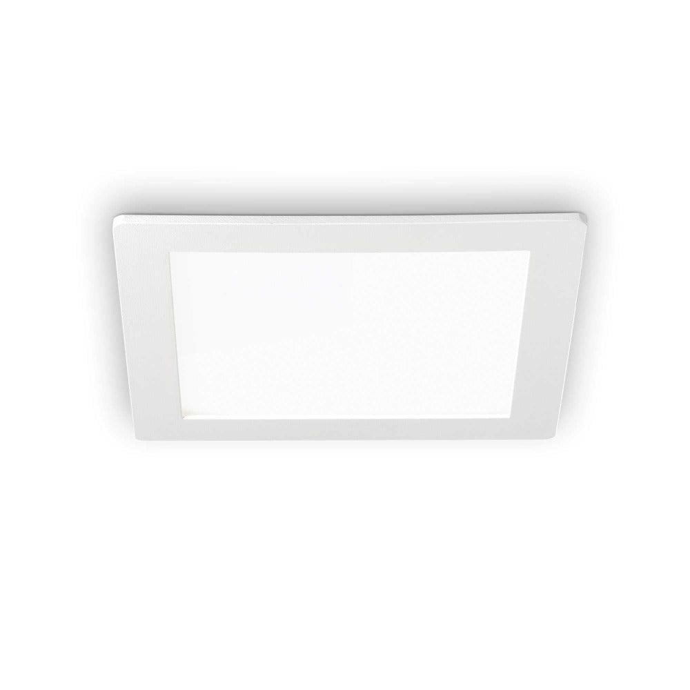 Buy Recessed LED Downlights Australia Groove Fi Square Recessed LED Downlight White 3000K - 123981