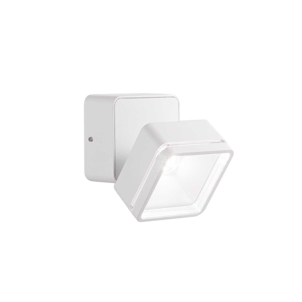 Buy Exterior Wall Lights Australia Omega Ap Square Exterior Wall Light Aluminum 4000K - 285535