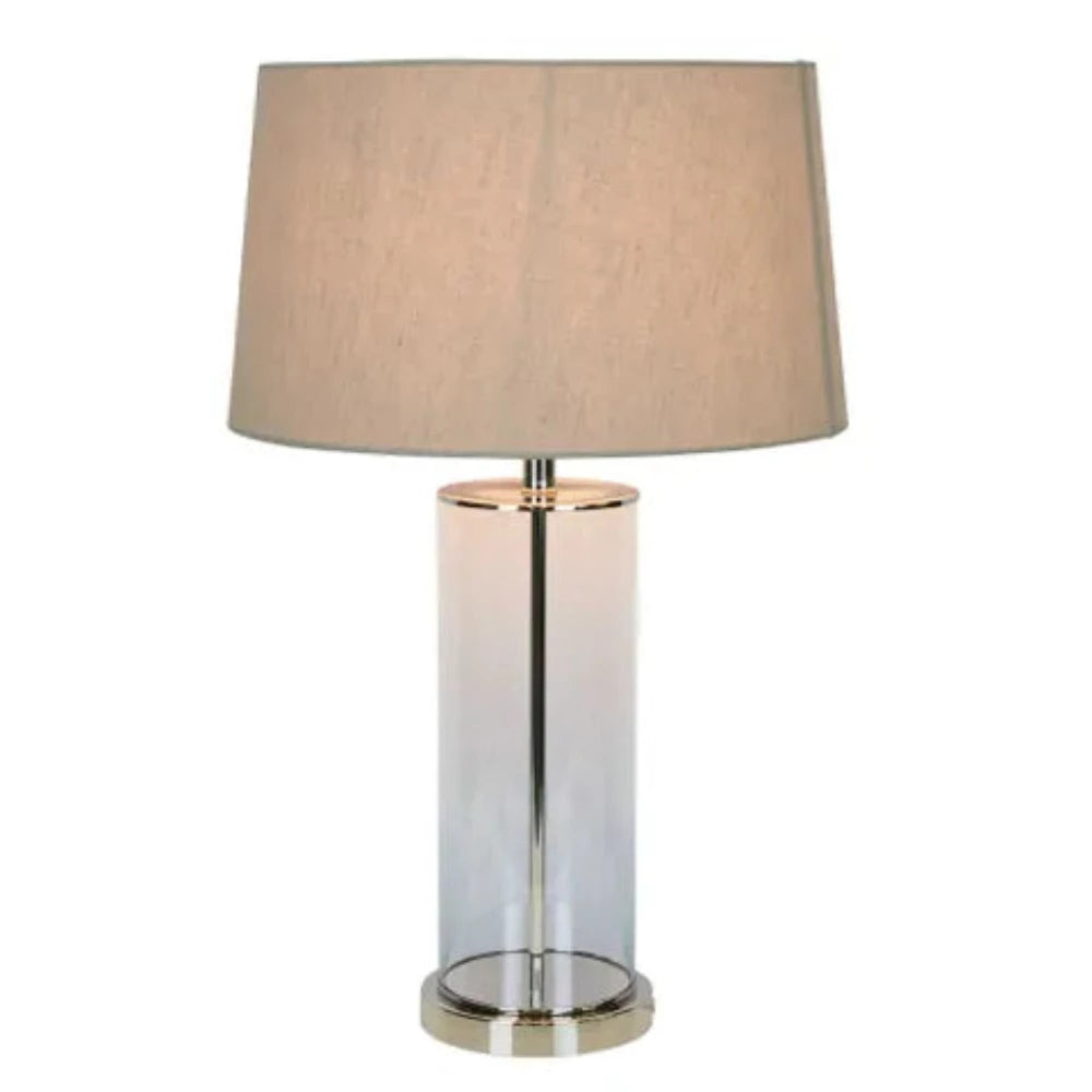 Buy Table Lamps Australia Iris Table Lamp Nickel Metal - ELDAN20134B4