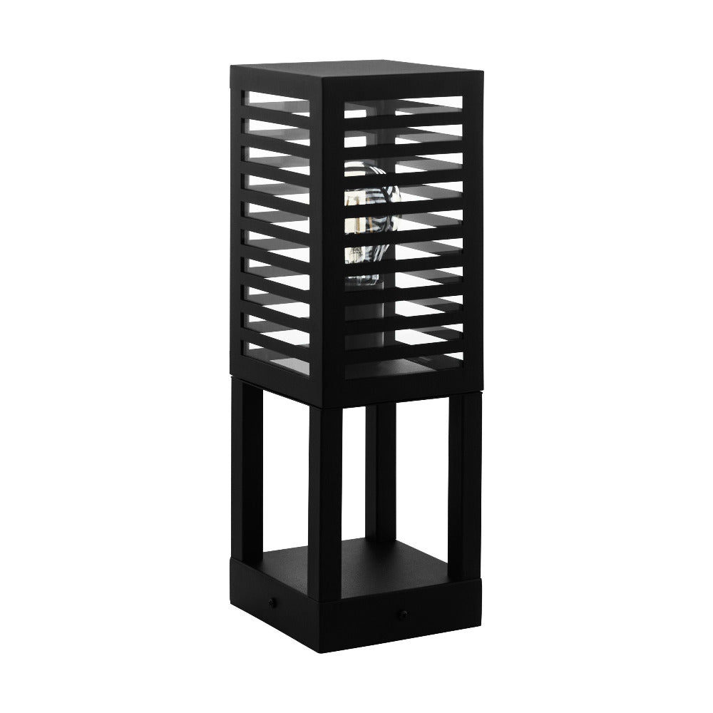 Buy Bollard Lights Australia Alamonte 3 1 Light Small Bollard Light Black - 900138N