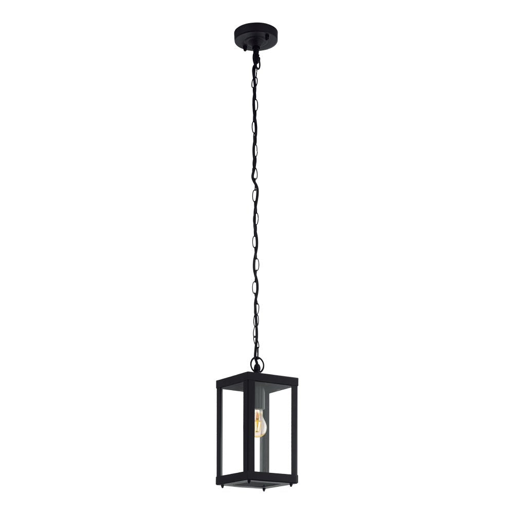 Buy Outdoor Pendant Lights Australia Alamonte 1 Light Pendant Black - 94788