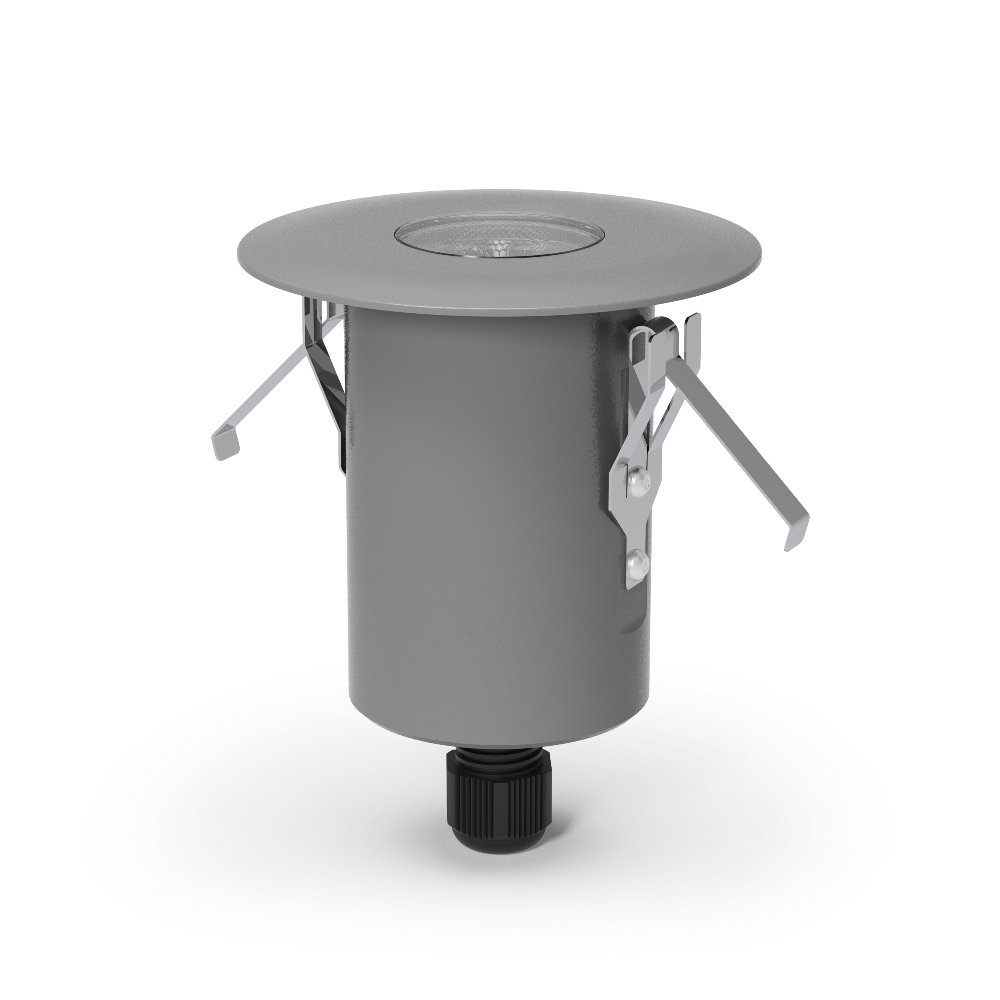 Buy Deck Lights Australia Lumena LED Deck light 24V DC W72mm 10W Aluminium 3000K + RGB - AQL-155-Z010