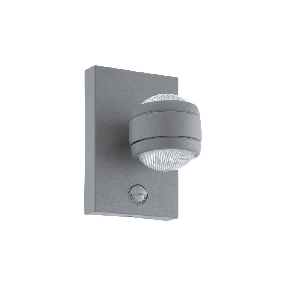 Sesimba Wall Light LED 3000K Silver with Sensor - 96019