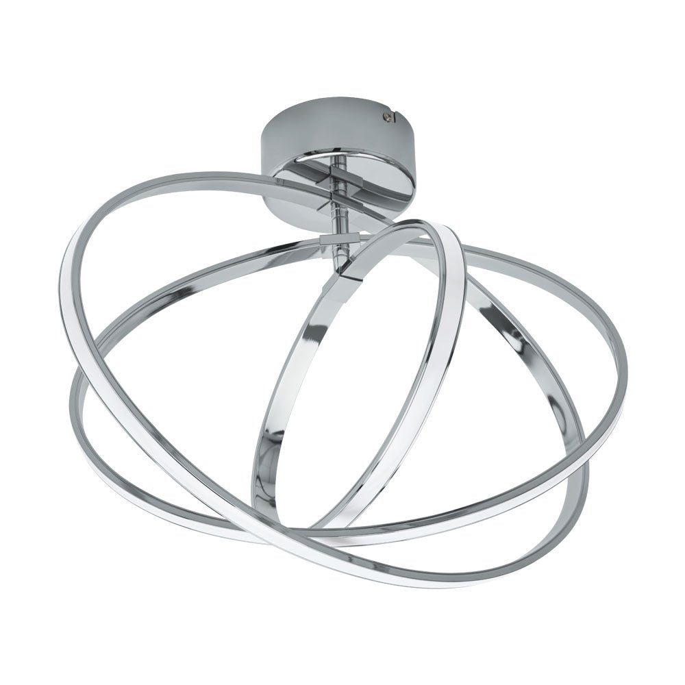Buy Semi-Flush Mount Lights Australia Selvina CTC 35W LED Chrome - 96306