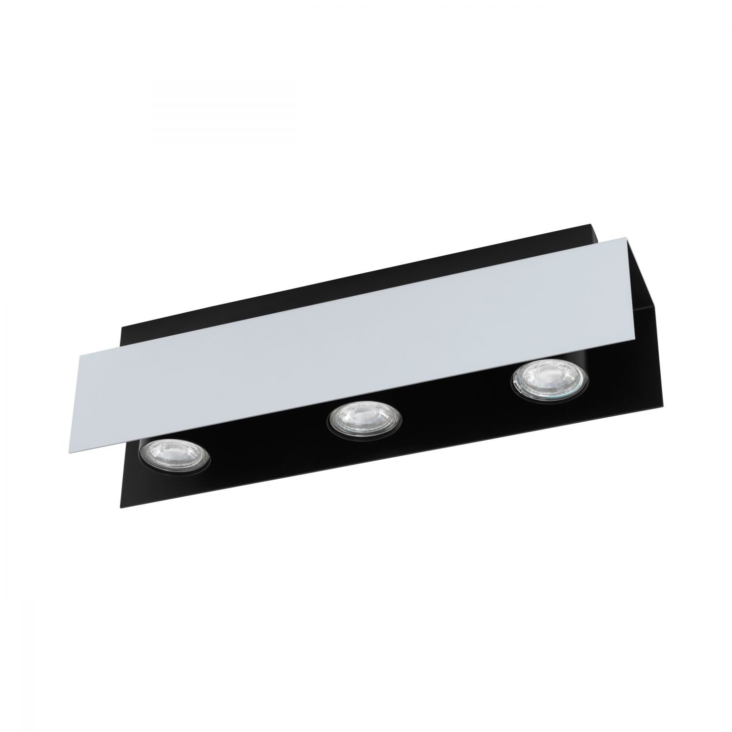 Buy Surface Mounted Downlights Australia Viserba Downlight 3 LED 4000K Silver & Black - 97396N