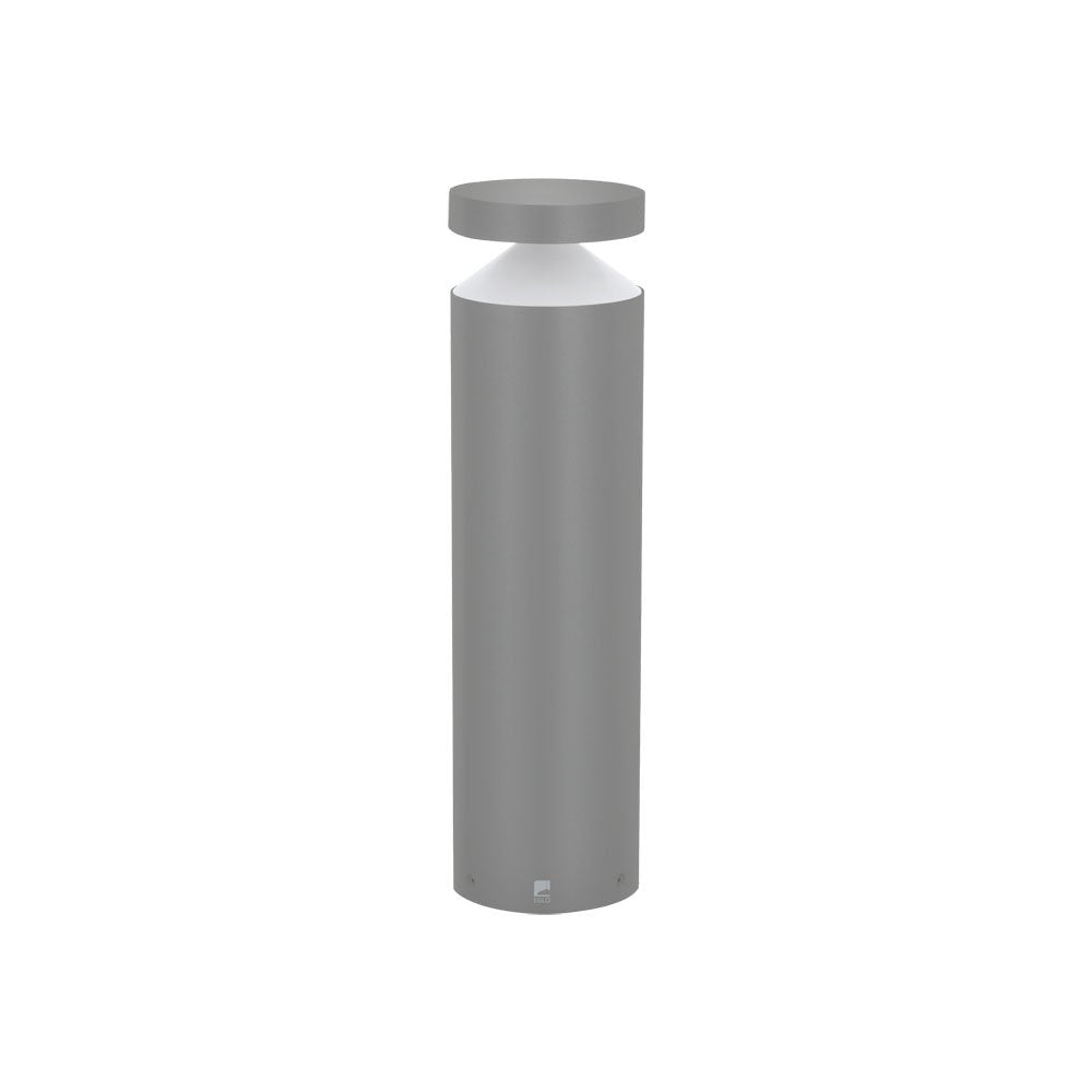 Buy Bollard Lights Australia Melzo LED Bollard Light Small 3000K Silver - 97631