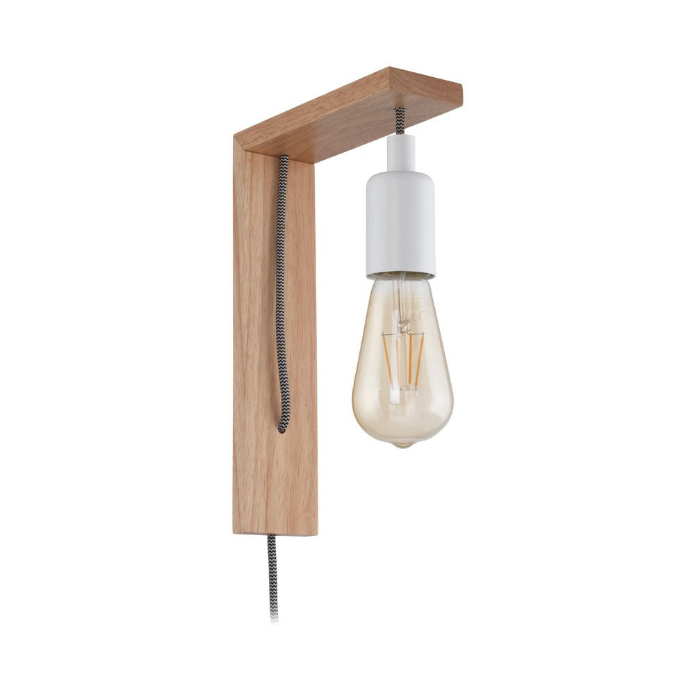 Buy Wall Sconce Australia Tocopilla 1 Light Wall Light Brown & White - 97916N