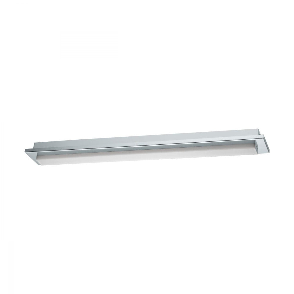 Buy Bathroom Vanity Lights Australia Cumbrecita LED Wall Light 16W 4000K Chrome & White - 97968