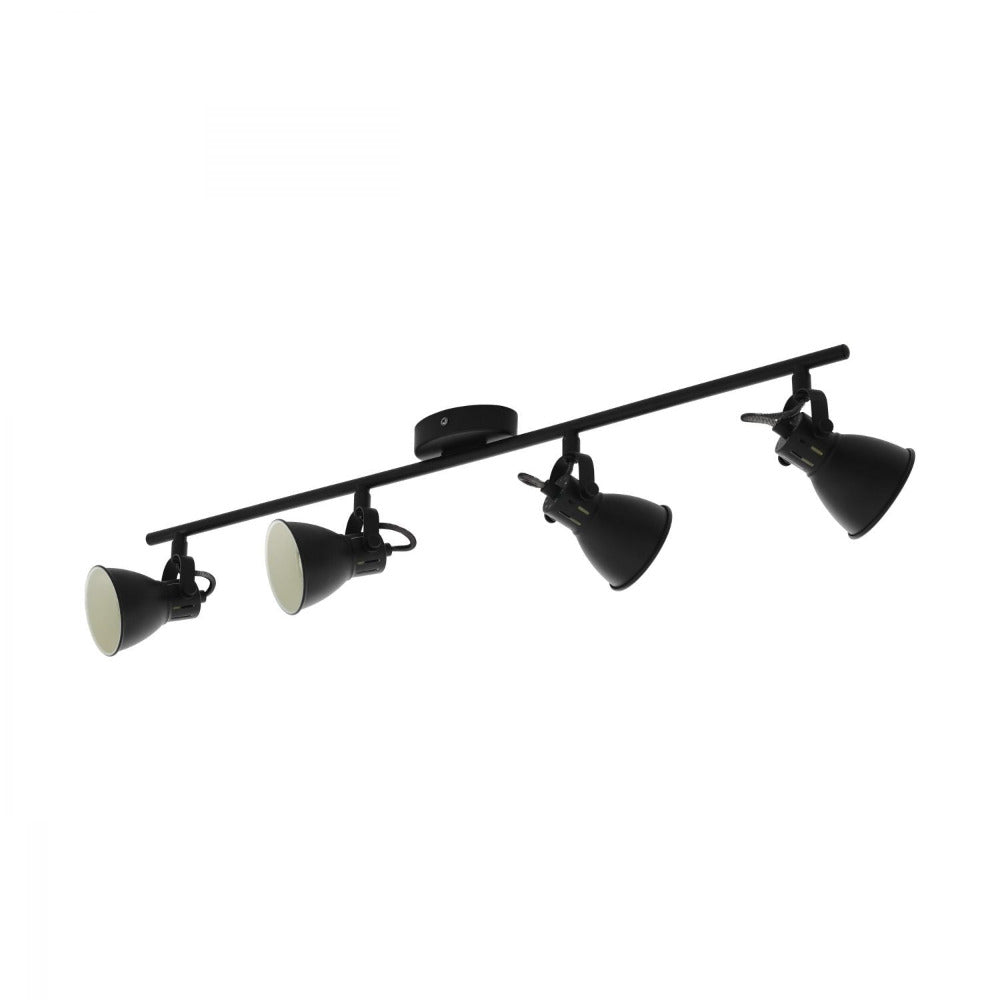 Seras 4 Light Spotlight LED 4000K Black - 98408N