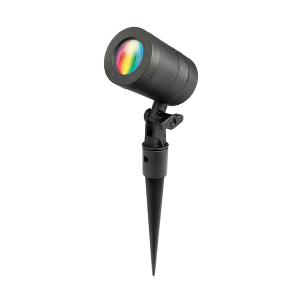 Botanic Smart LED Spike Light 9W 12V Black Aluminium RGB - 21635/06