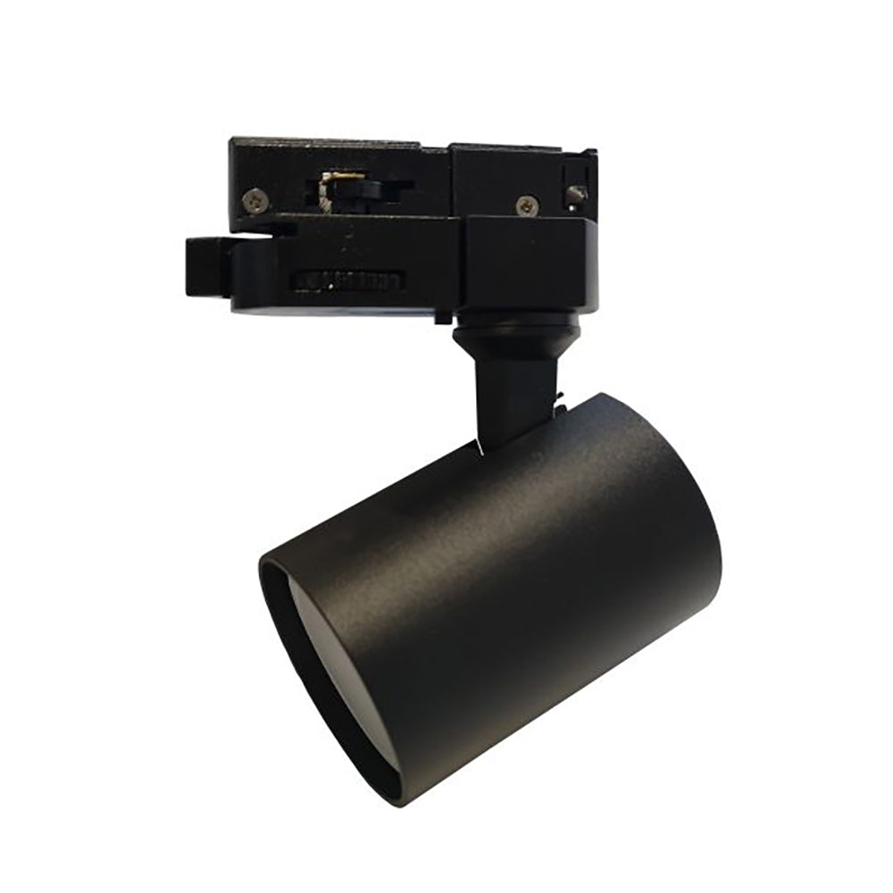 Buy Single Circuit Track Heads Australia 3 Wire 1 Single Circuit Track Head Black Aluminium - TRKB1G002