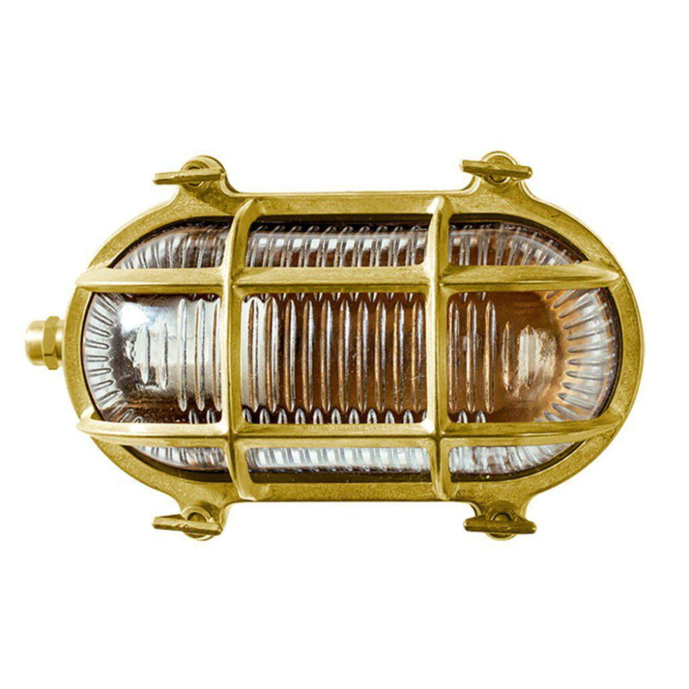 Buy Exterior Wall Lights Australia Admiral Outdoor Wall Light Solid Brass IP56 - 1001201