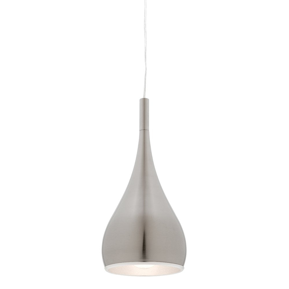 Buy Pendant lights australia - Aero 1 Light Pendant Satin Chrome - AERO1PSC