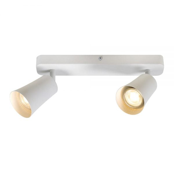 Buy Spotlights Australia Alvey 2 Light Spotlight White ALVEY SP2B-WH