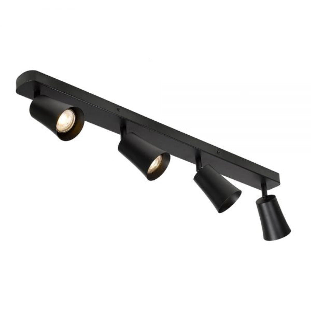 Buy Spotlights Australia Alvey 4 Light Spotlight Black ALVEY SP4B-BK