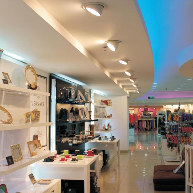 Buy Recessed LED Downlights Australia Newman Recessed LED Downlight White Aluminium 3 CCT - S9545TC/WH/DP2