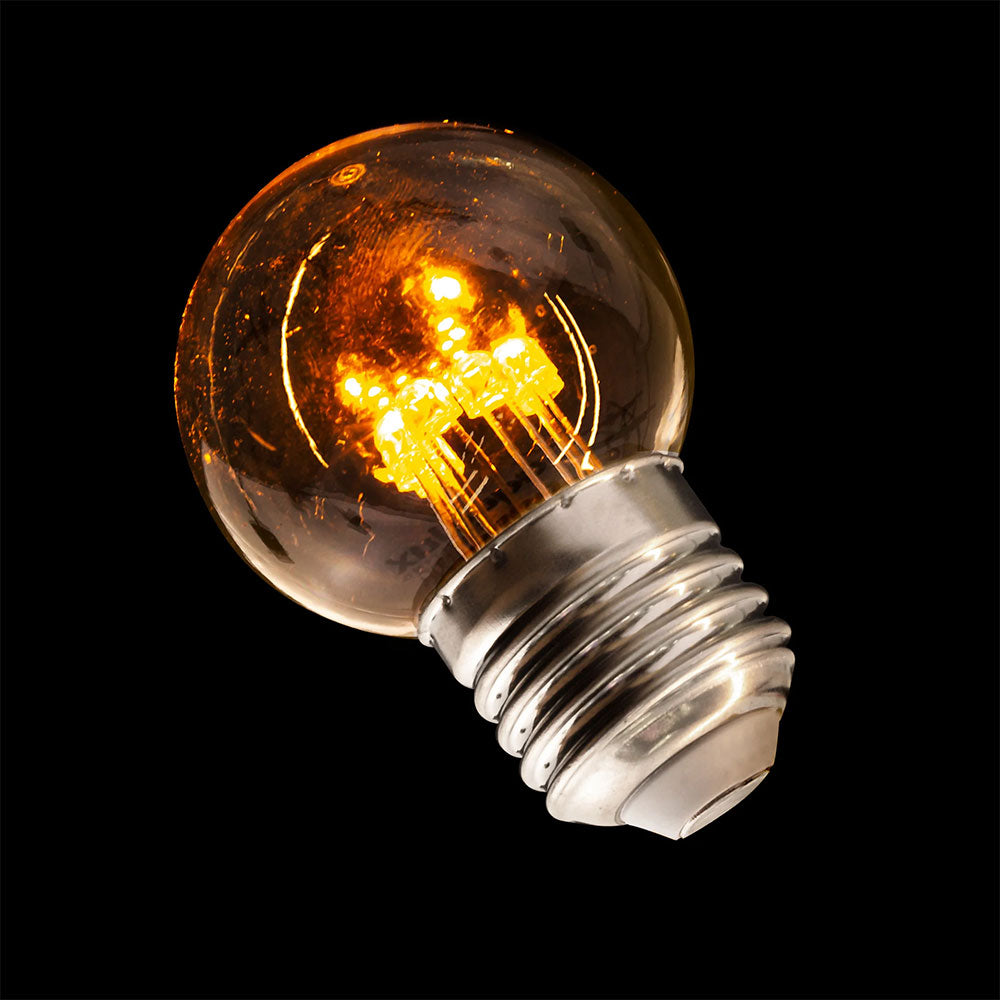 Buy LED Globes Australia Festoon LED Globe 24V ES Polycarbonate 2000K - AQF-G-002