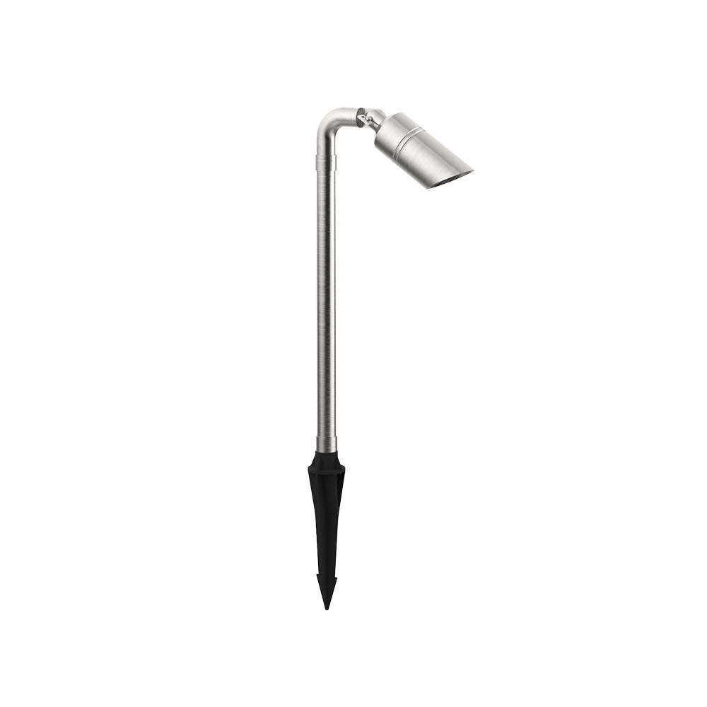Buy Pathway Lights Australia HYDRA Pathway Spike Light Elbow MR16 H380mm 12~24V AC Brass - AQL-412-M