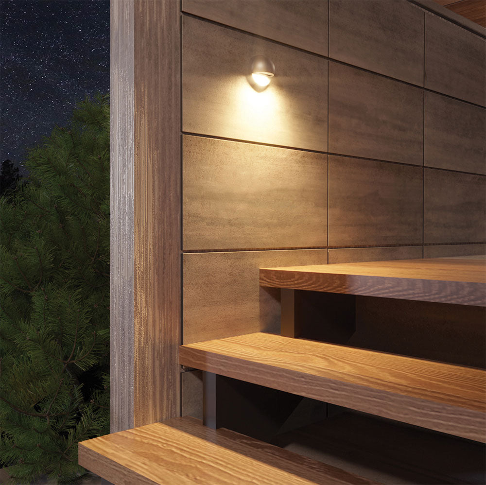 Buy Step Lights Australia HYDRA Eyelid Round Step Light 24V DC/AC W87mm Brass 3000K - AQL-417