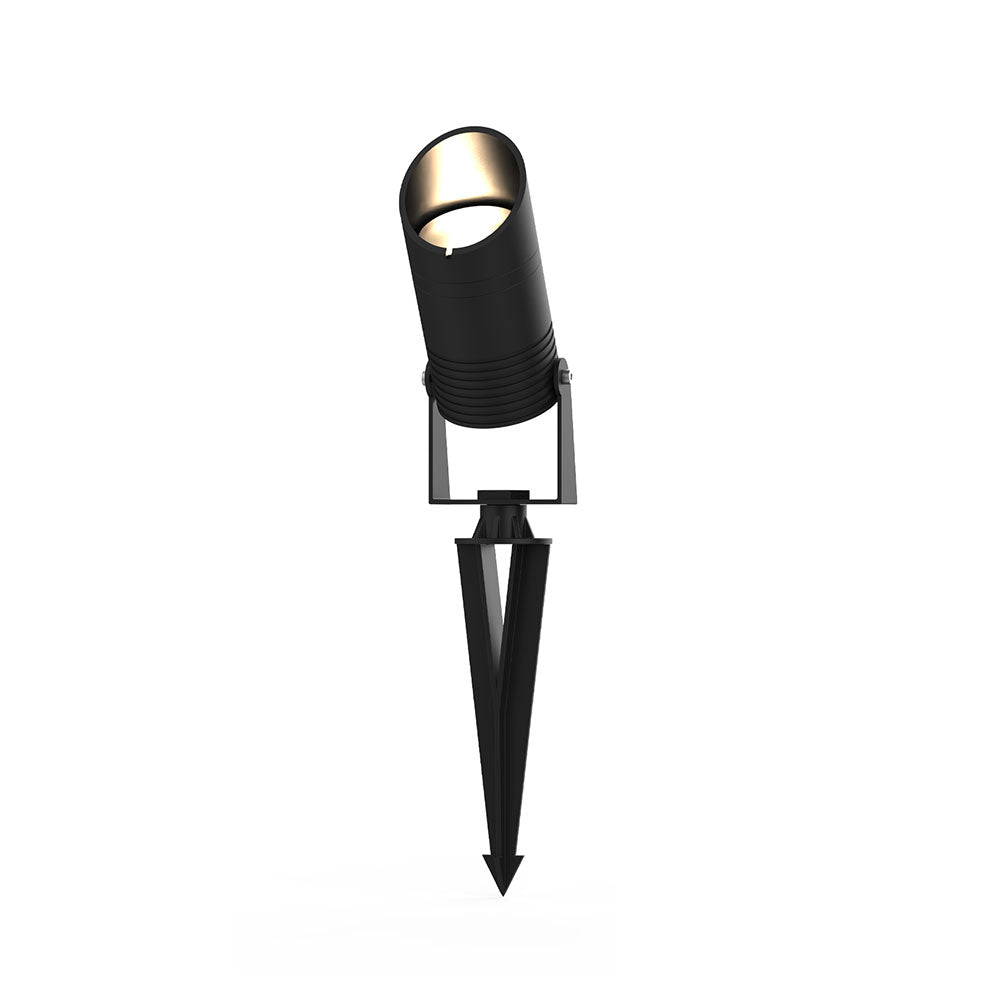 Buy Spike Lights Australia HYDRA LED Spike Light 24V DC 3000K Black Aluminium - AQL-455-A2-K0103038S