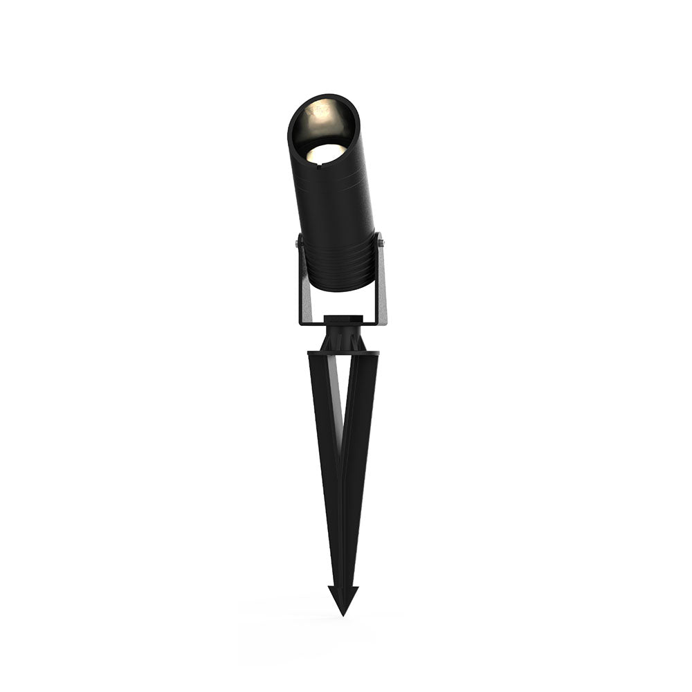 Buy Spike Lights Australia HYDRA LED Spike Light 12~24V AC 3000K Black Aluminium - AQL-455-A2-Y0