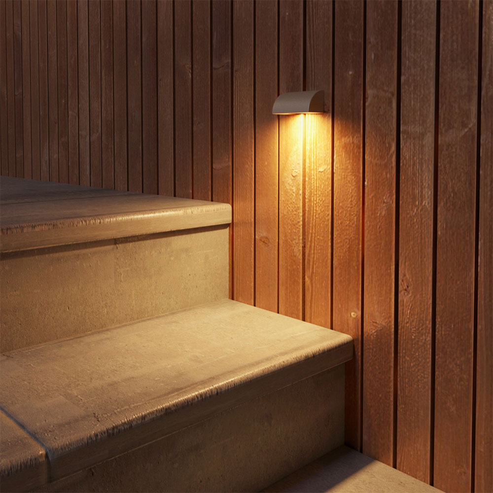 Buy Step Lights Australia Phoenix Step Light 24V DC/AC W86mm Natural Brass Brass - AQL-520-B6-X00430DFS