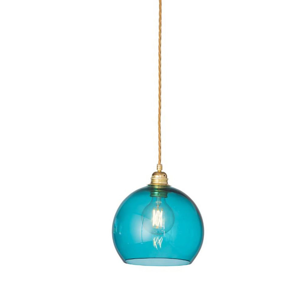 Buy Pendant Lights Australia Rowan Pendant Light W220mm Glass Matt Gold - LA101