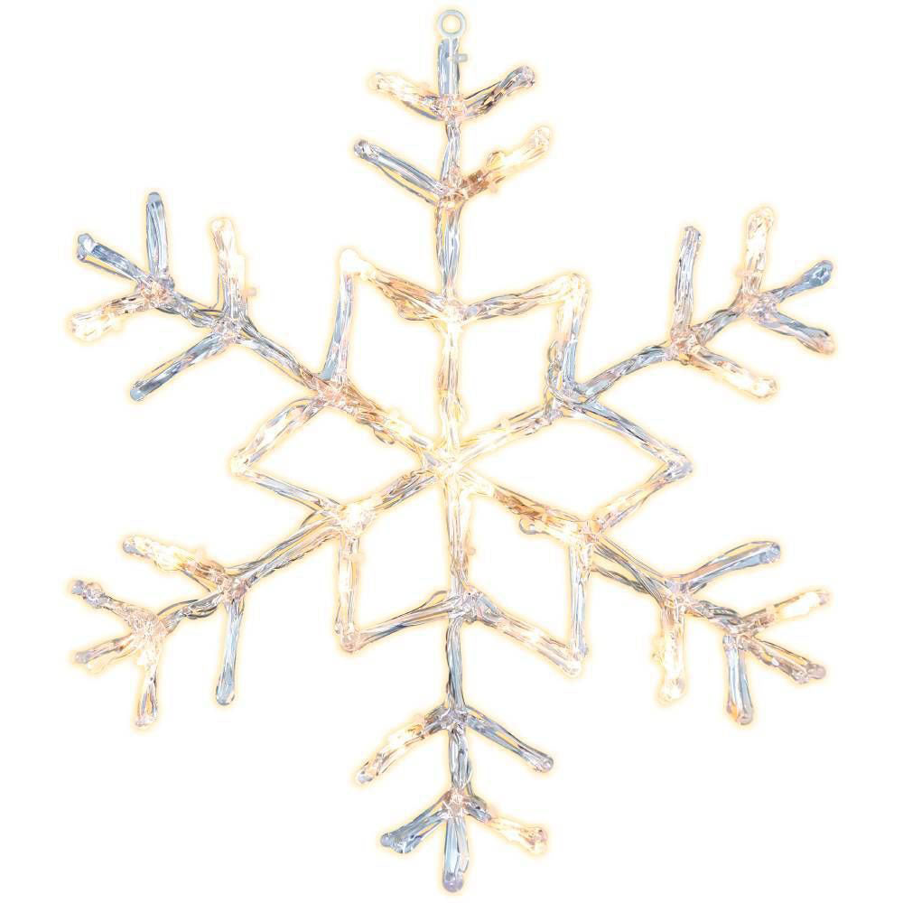 Buy Christmas Lights Australia XMAS Antarctica Snowflake Warm White 400mm - 410796N