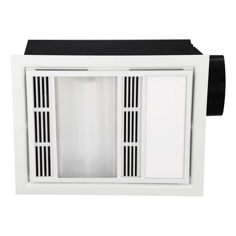 Buy 3 In 1 Bathroom Heaters Australia Domini 3-IN-1 Bathroom Solution White - BH161ESWWH