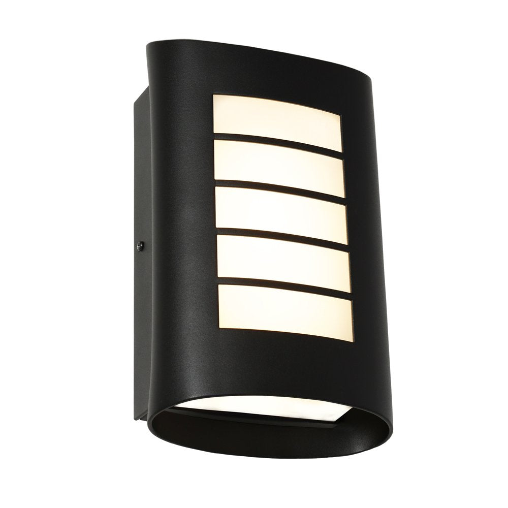 Buy Exterior Wall Lights Australia Bicheno 1 Light Exterior Wall Light Black - BICH1EBLK