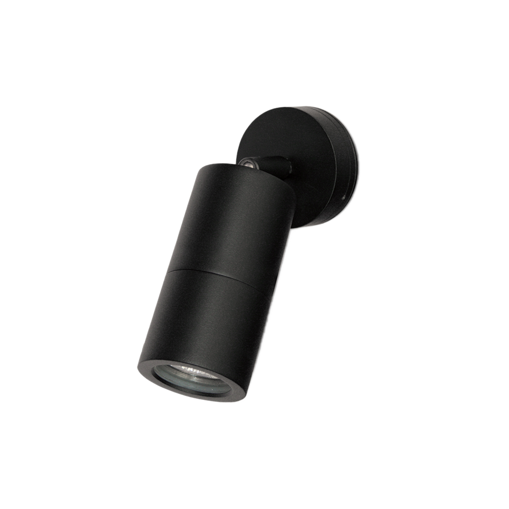 Buy Exterior Wall Lights Australia BONDI Adjustable Exterior Wall Light 4W Black Aluminium 3CCT - SE7123TC/BK