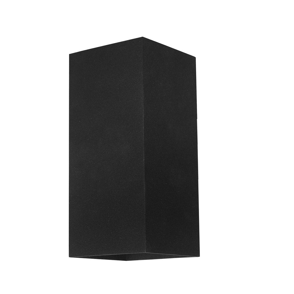 Busselton 2 Light Exterior Wall Light Black - BUSS2EBLK